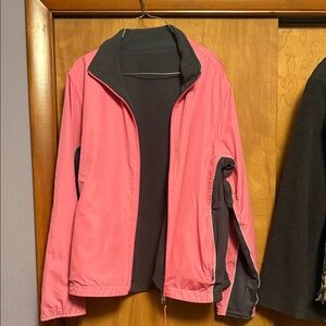 Athletic Works Women's Vibrant Pink and Charcoal Jacket